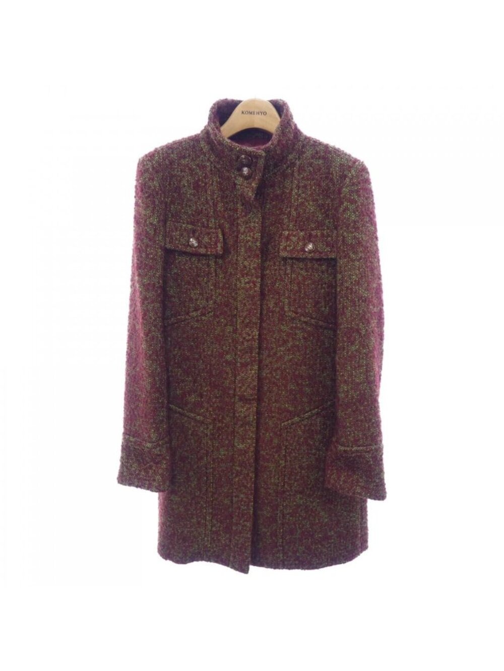 Chanel Coat Green